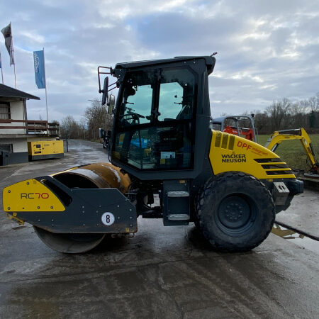 Mietgeräte Verdichtungstechnik Asphaltwalze RC 70 Wacker Neuson