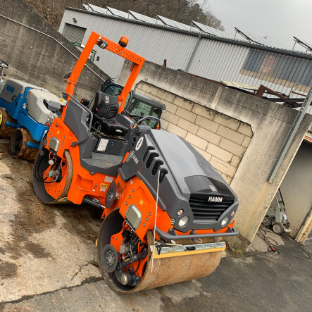 Mietgeräte Verdichtungstechnik Asphaltwalze HD13I VV Hamm