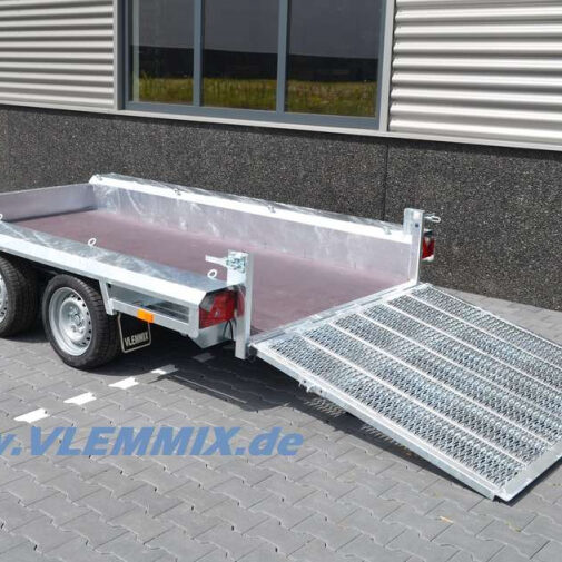Anhänger mieten Vlemmix Maschinentransporter