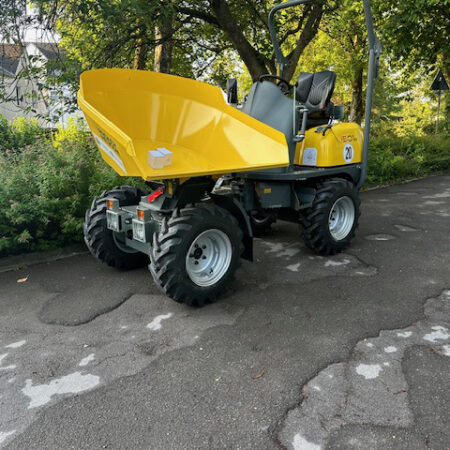 Baumaschinen und Mietgeräte – Raddumper Wacker 1501 - 1500kg